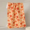 GEOMETRY Only Oranges Tea Towel