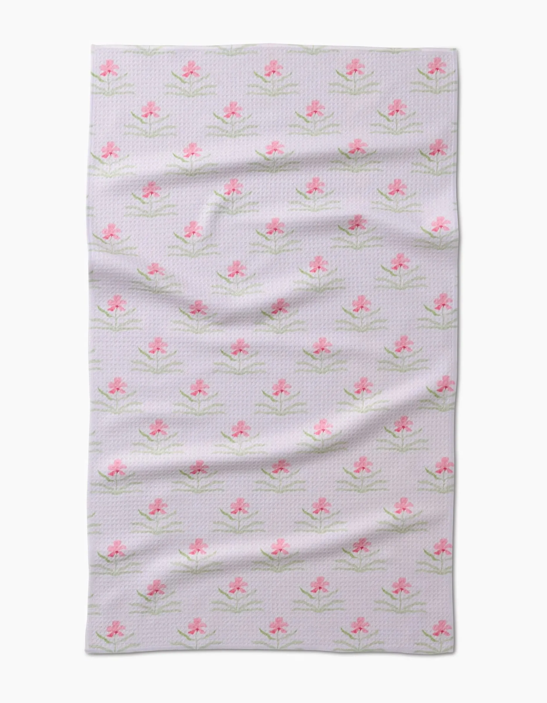 GEOMETRY Orchids In Bloom Tea Towel