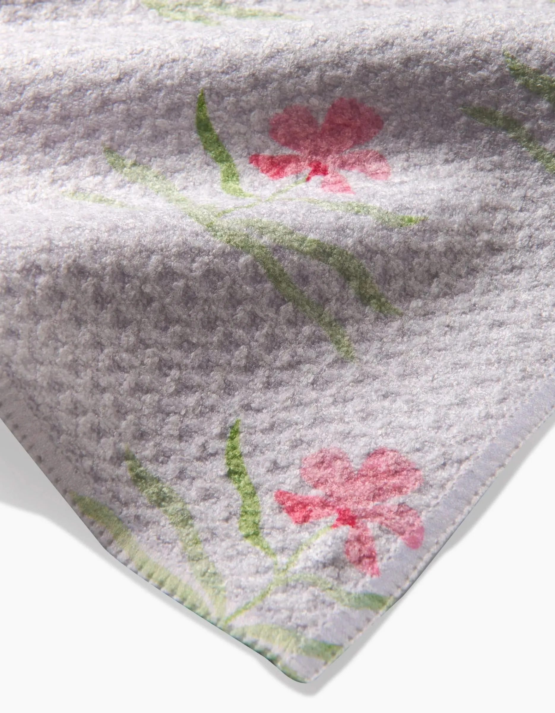 GEOMETRY Orchids In Bloom Tea Towel