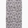 GEOMETRY Painterly Skulls Bar Towel