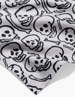 GEOMETRY Painterly Skulls Bar Towel