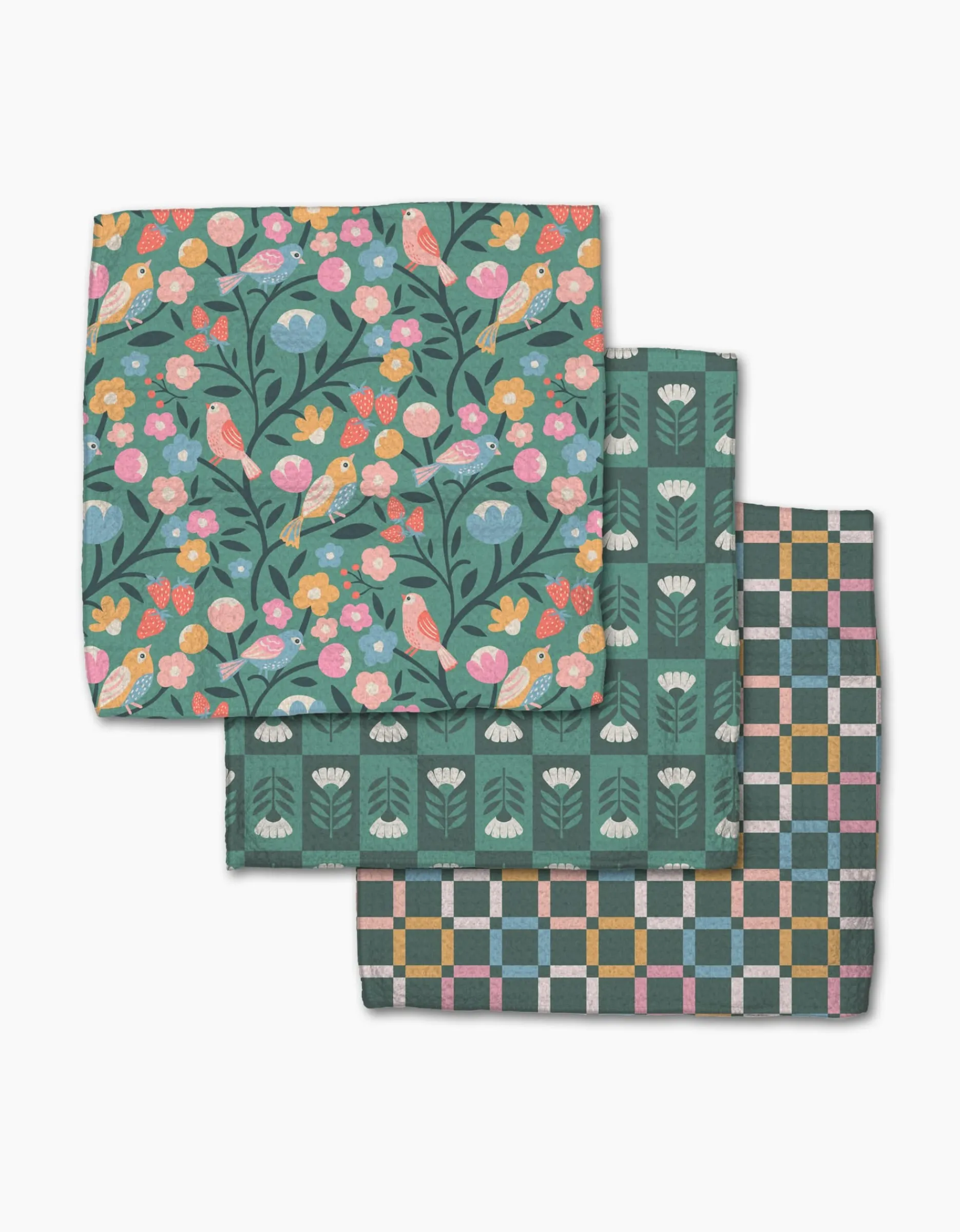 GEOMETRY Park Lane Dishcloth Set