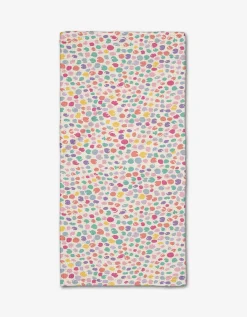 GEOMETRY Pastel Petal Bar Towel