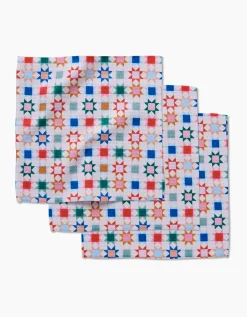 GEOMETRY Patchwork Picnic Dishcloth Set