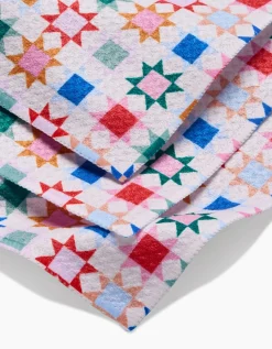 GEOMETRY Patchwork Picnic Dishcloth Set