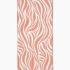 GEOMETRY Peach Willow Wave Bar Towel