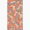 GEOMETRY Peachy Leaf Swirl Bar Towel