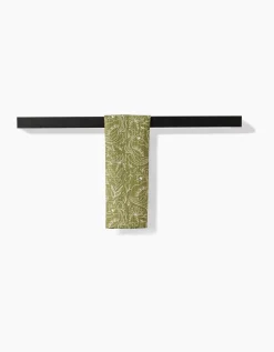 GEOMETRY Peacock Blooms Bar Towel