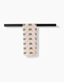 GEOMETRY Peacock Eyes Tea Towel