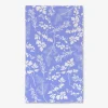 GEOMETRY Periwinkle Garden Luxe Hand Towel