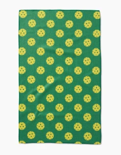 GEOMETRY Pickleball Tea Towel