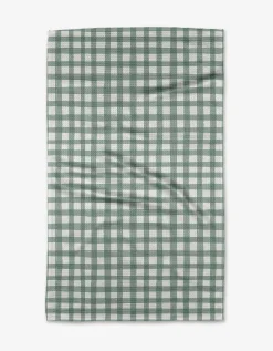 GEOMETRY Picnic Gingham Tea Towel