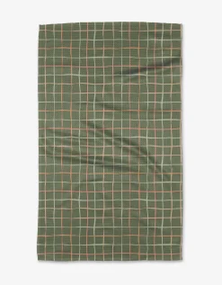 GEOMETRY Picnic Tea Towel