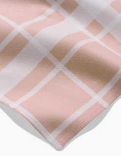 GEOMETRY Picnic Time Pink Dinner Napkin Set