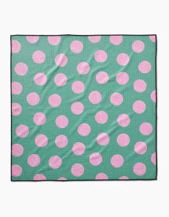GEOMETRY Pink Ball Dog Towel