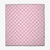 GEOMETRY Pink Checkers Beach Blanket