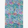 GEOMETRY Pink Flamingo Tea Towel
