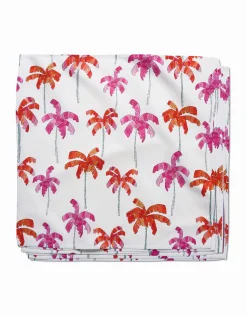 GEOMETRY Pink Palms Dinner Napkin Set