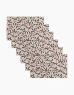 GEOMETRY Pink Summer Lemons Not Paper Towel