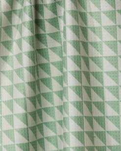 GEOMETRY Pistachio Double-Sided Tea Towel