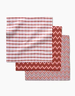 GEOMETRY Playful Retro Dishcloth Set