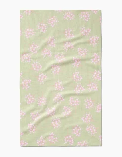 GEOMETRY Pocket of Posies Tea Towel