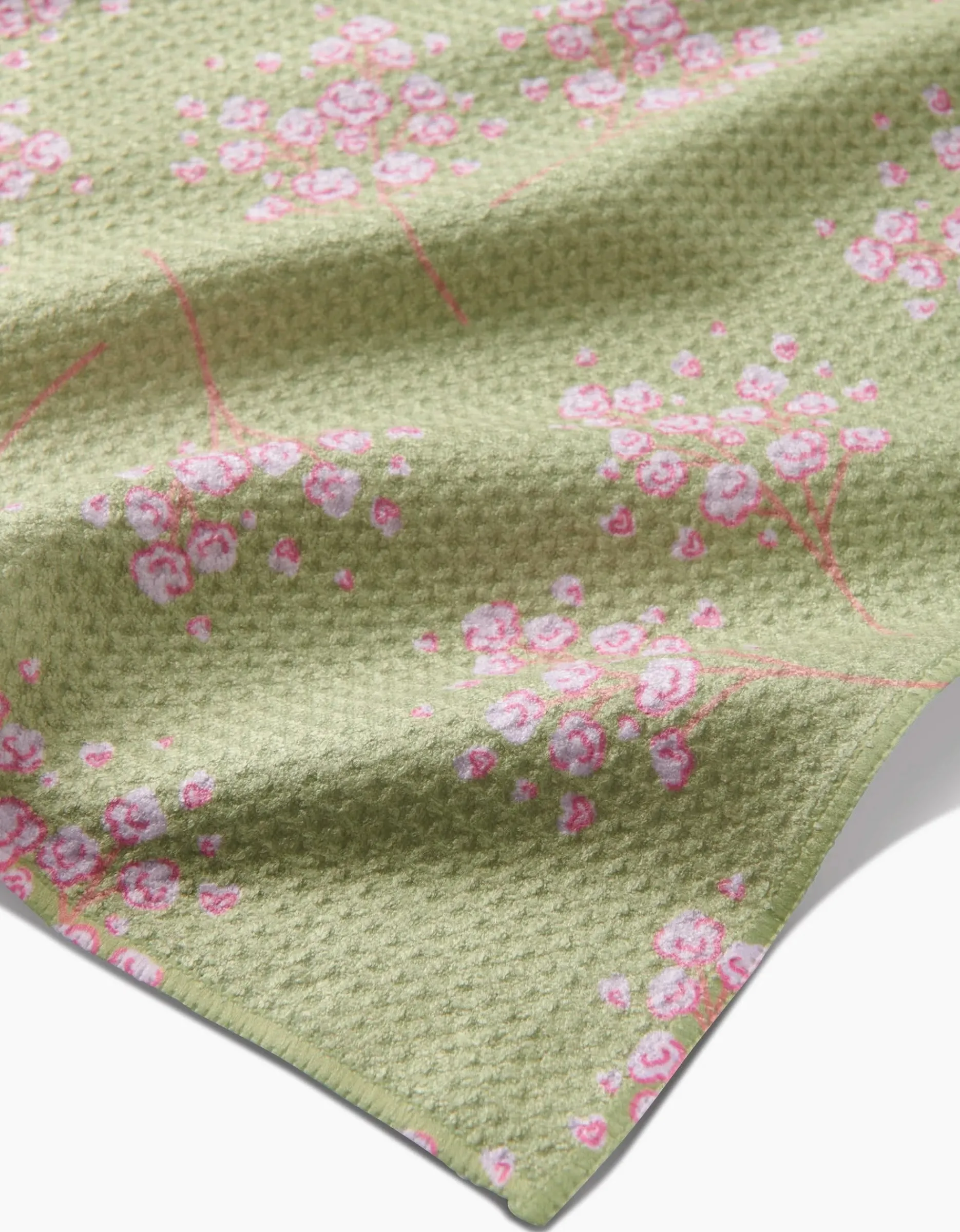 GEOMETRY Pocket of Posies Tea Towel