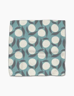 GEOMETRY Polka Dot Blooms Dishcloth Set