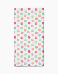 GEOMETRY Polka Dots Bar Towel