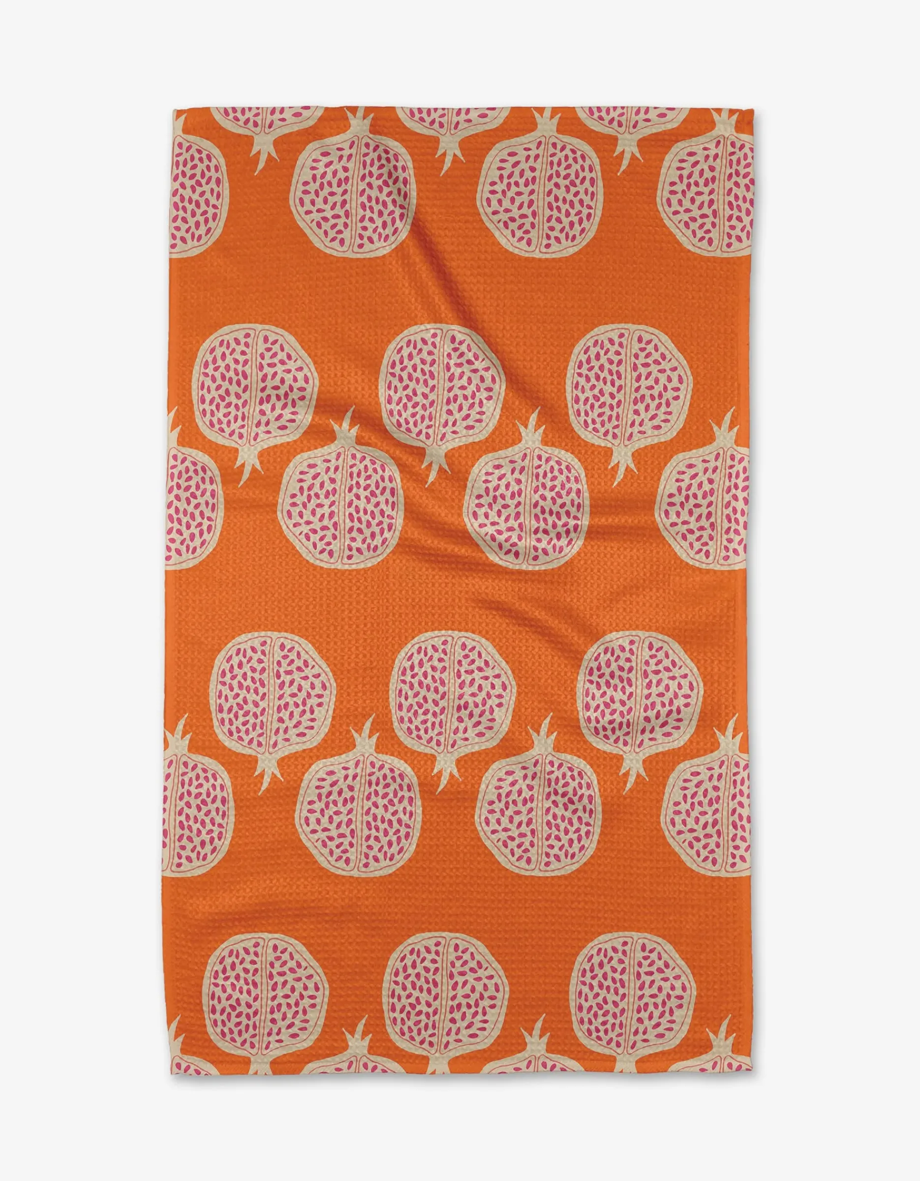 GEOMETRY Pomegranate Parade Tea Towel