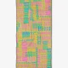 GEOMETRY Positive Vibes Beach Towel