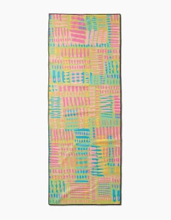 GEOMETRY Positive Vibes Yoga Towel