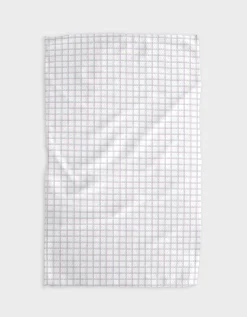 GEOMETRY Preppy - Mint Lilac Tea Towel
