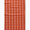 GEOMETRY Pumpkin Pinstripes Tea Towel
