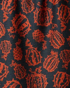 GEOMETRY Punk Pumpkins Black Bar Towel