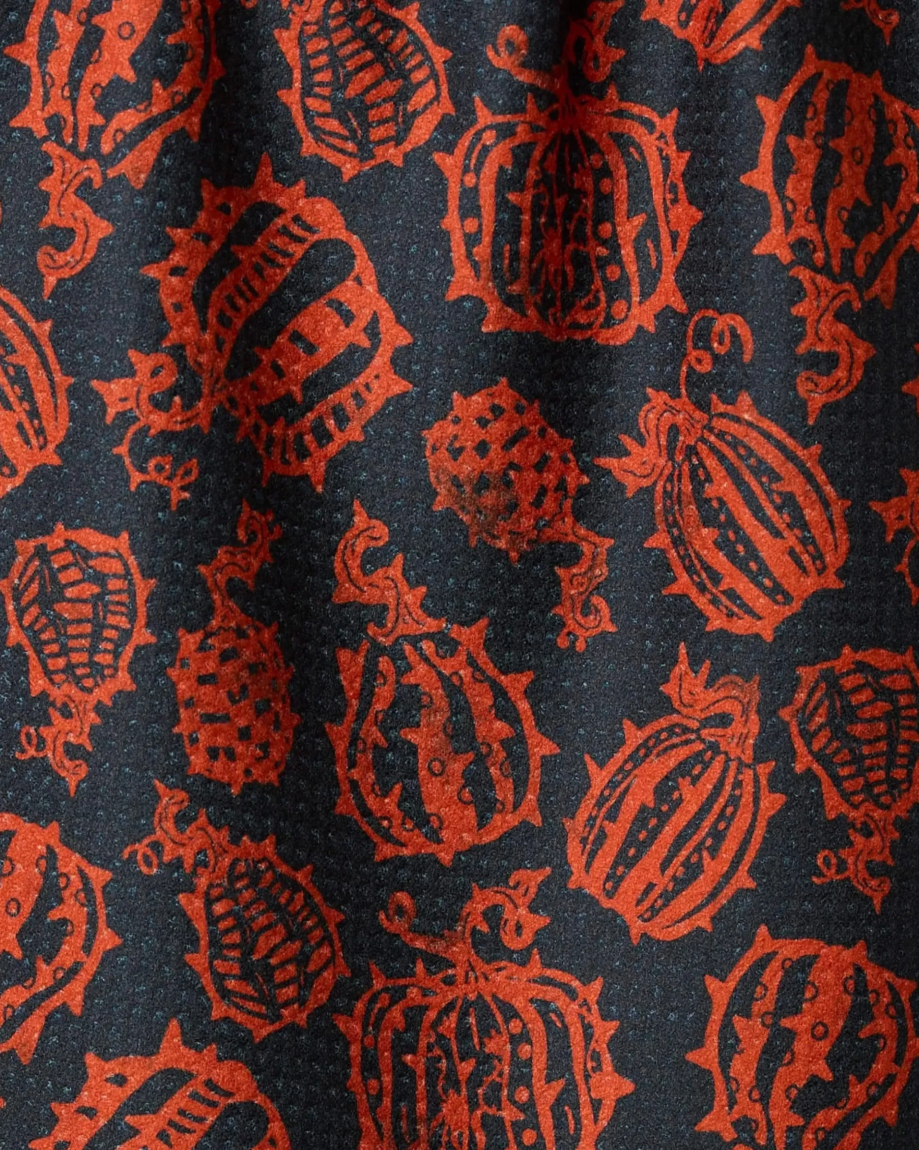 GEOMETRY Punk Pumpkins Black Bar Towel