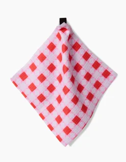 GEOMETRY Quilt Tomato Harvest Dishcloth Set