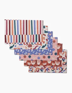 GEOMETRY Rainbow Cutouts Not Paper Towel