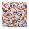 GEOMETRY Rainbow Squiggles Dinner Napkin Set