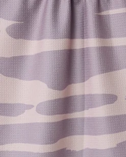 GEOMETRY Reflected - Sunset Tea Towel