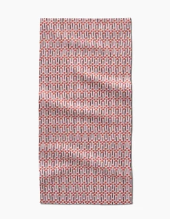 GEOMETRY Retro Geo Bar Towel