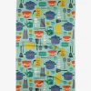 GEOMETRY Retro Kitchen Tea Towel
