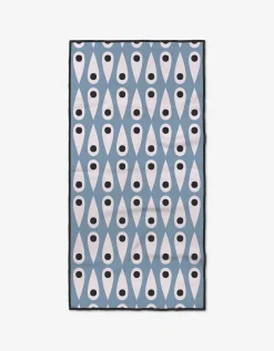 GEOMETRY Retro Rain Fitness Towel