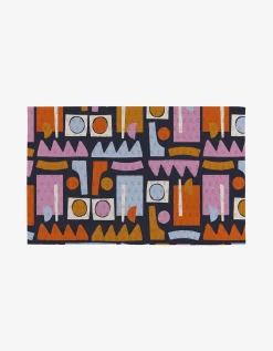 GEOMETRY Retro Shapes Fiesta Not Paper Towel