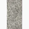 GEOMETRY Rhythm Current Stripes Beach Towel