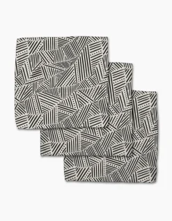 GEOMETRY Rhythm Current Stripes Dishcloth Set