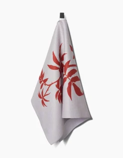 GEOMETRY Rose Tea Towel