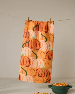 GEOMETRY Rows of Gourds Bar Towel