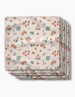 GEOMETRY Russet Meadow Dinner Napkin Set