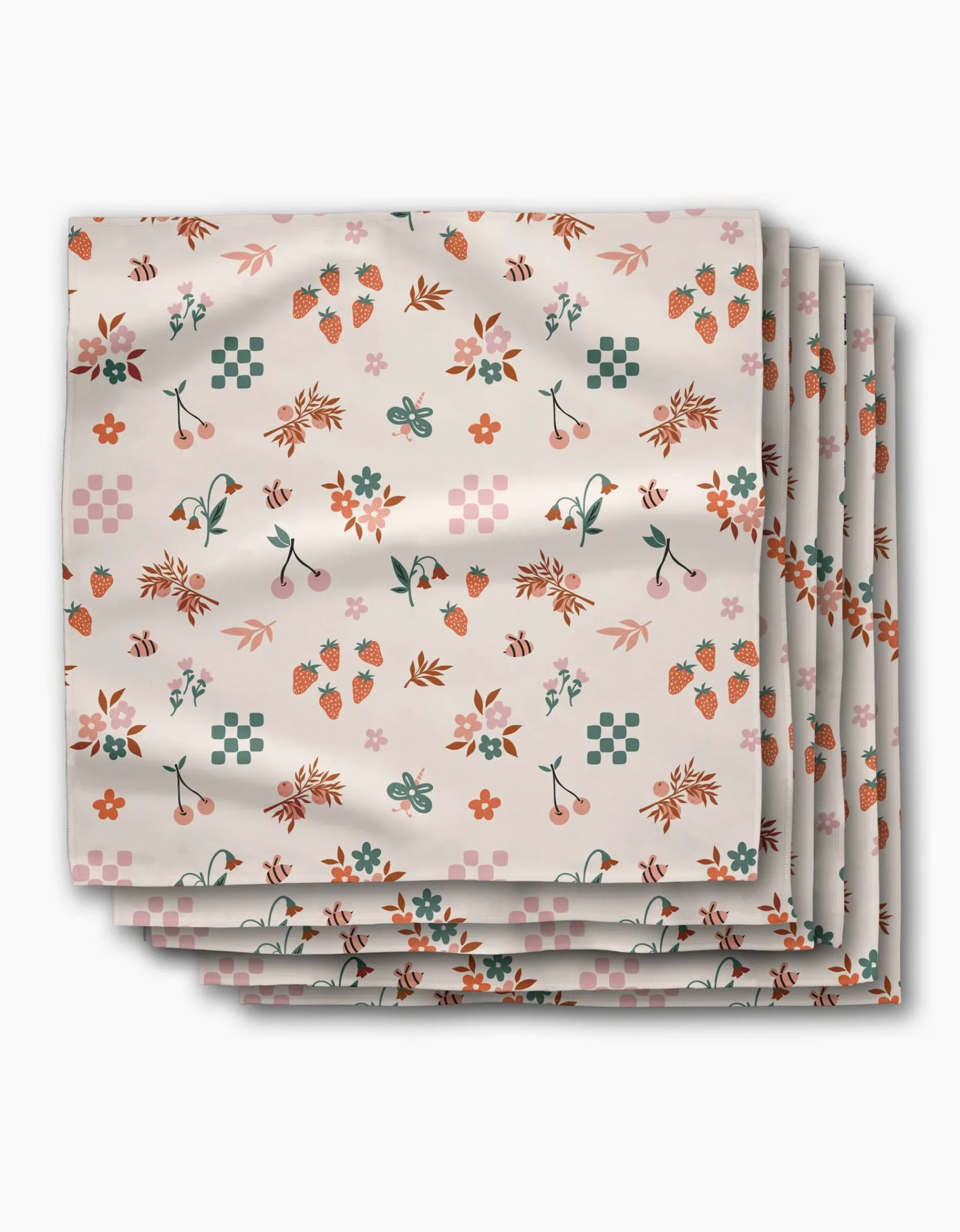 GEOMETRY Russet Meadow Dinner Napkin Set